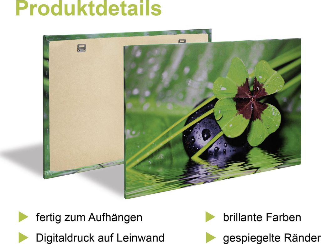 ARTland Leinwandbilder Set, 4tlg. Zeichen der Jahreszeit Größe: 40x40 cm