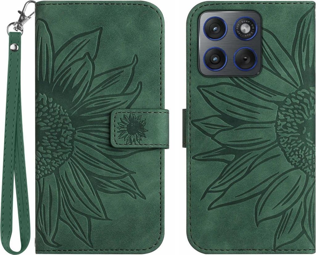 Motorola Edge 70 Hülle - Coverup Sonnenblume Klapphülle mit Produktbild 
