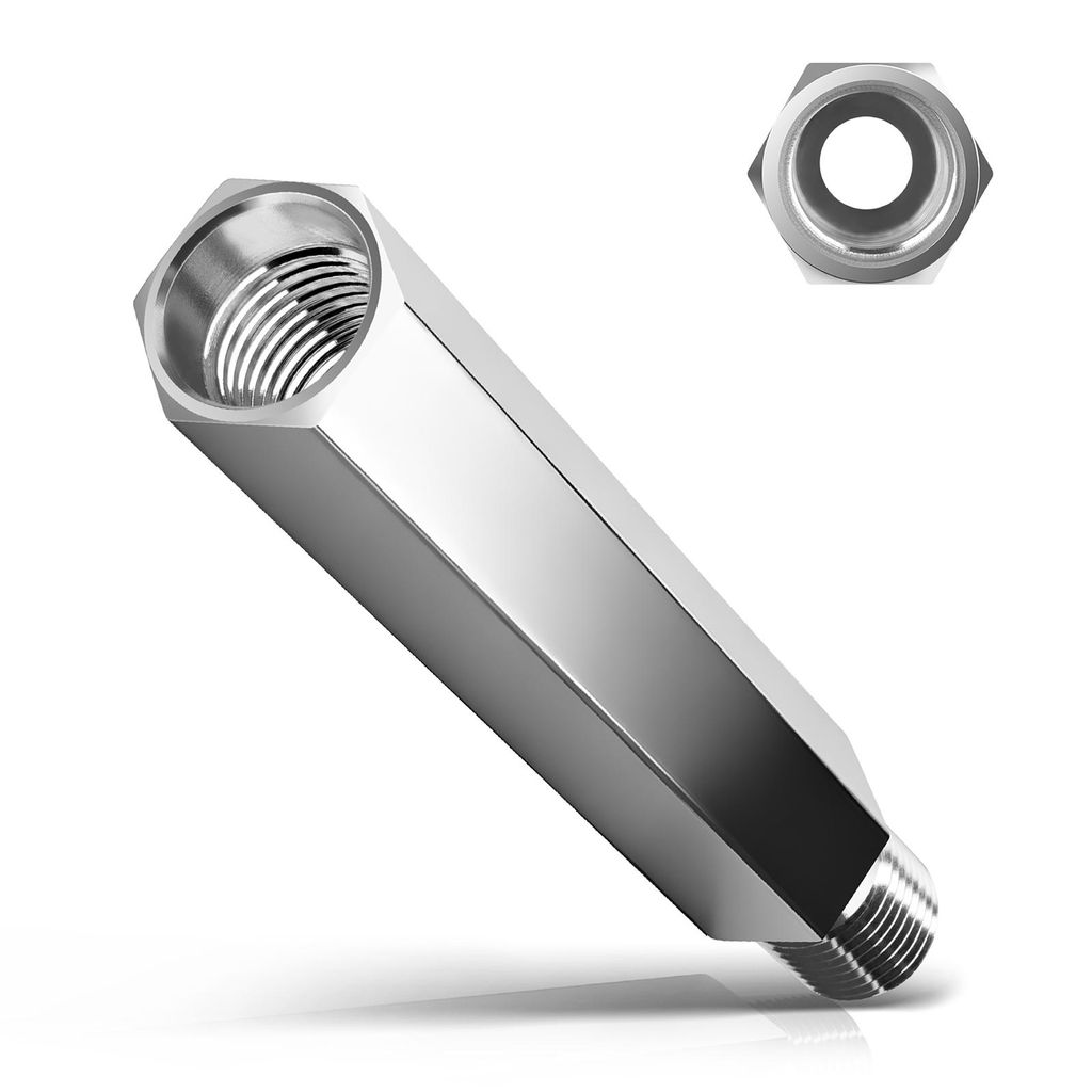 UNC 1 1/4 Kernbohrer Verlängerung 300mm, Bohrverlängerung Aus Aluminiumlegierung, Universell Bohrstange Kernbohrstange für Erweiterung Bohrtiefe