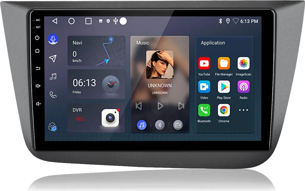Radio Navigatore Seat Altea Toledo Android 9" CarPlay Bluetooth