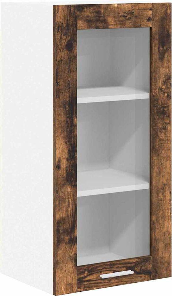 vidaXL Hängeschrank Geräucherte Eiche 40 x 31 x 80 cm Holzwerkstoff