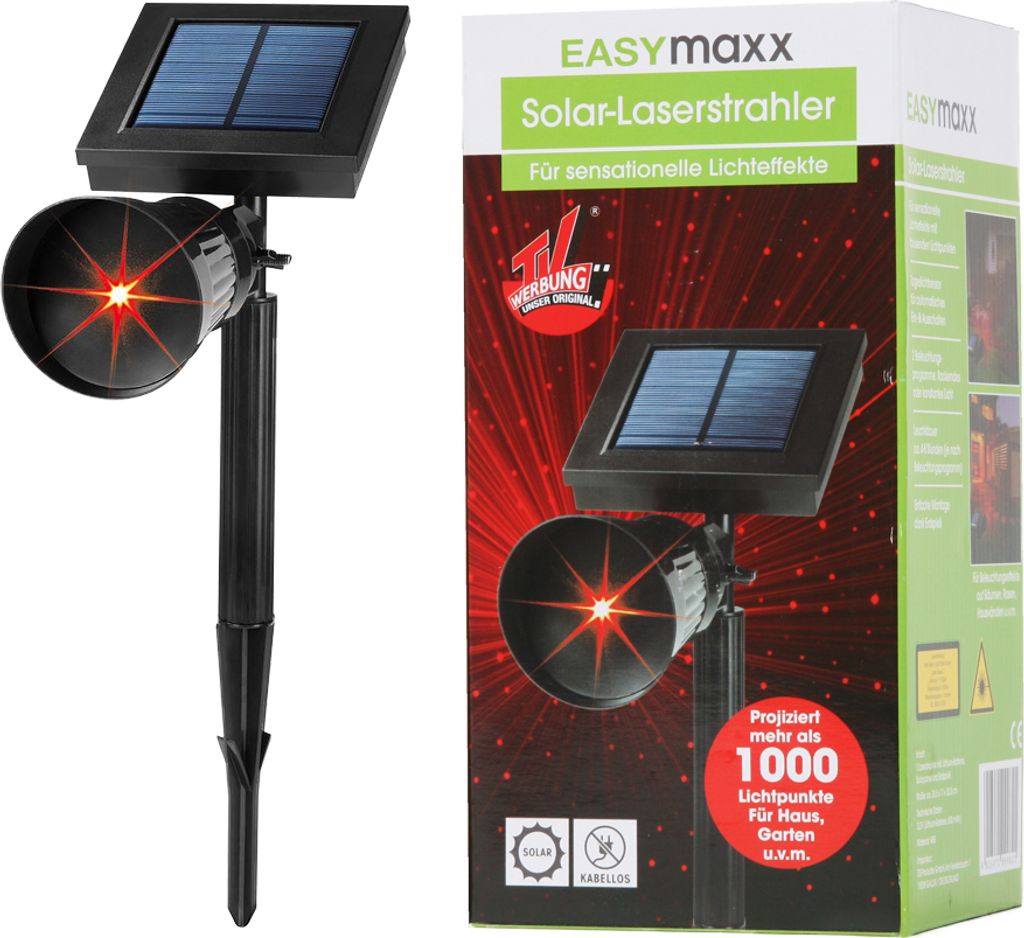 Projecteur laser solaire Projecteur extérieur Points Image du produit 