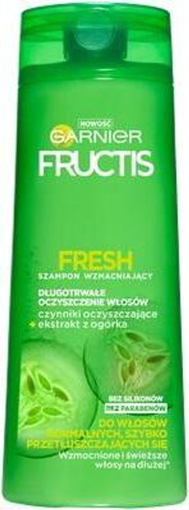 GARNIER Neu Fructis Fresh Shampoo für fettiges Haar 400ml