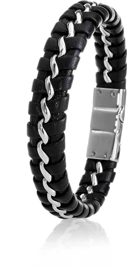 Bracciale Karisma Uomo Pelle Intrecciata: Il Compagno di Avventure