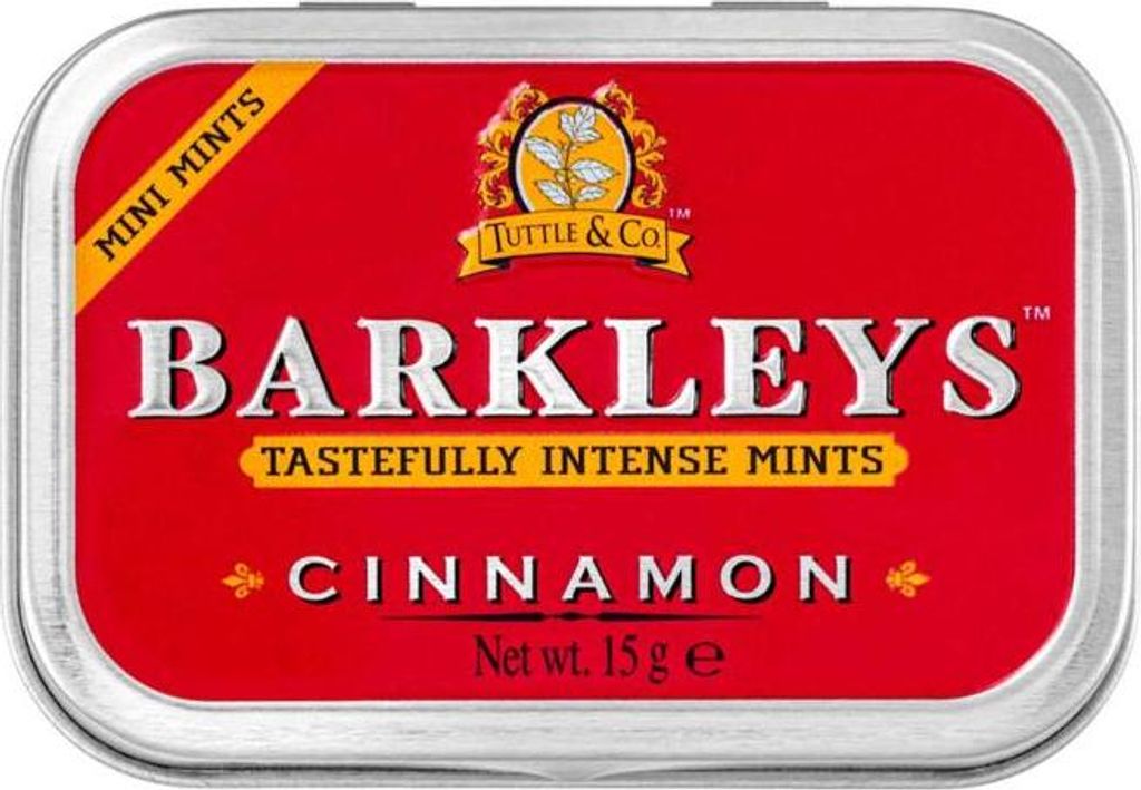 Barkleys Mini Mints Pastylki o smaku cynamonu bez cukru 15g Zdjęcie produktu 