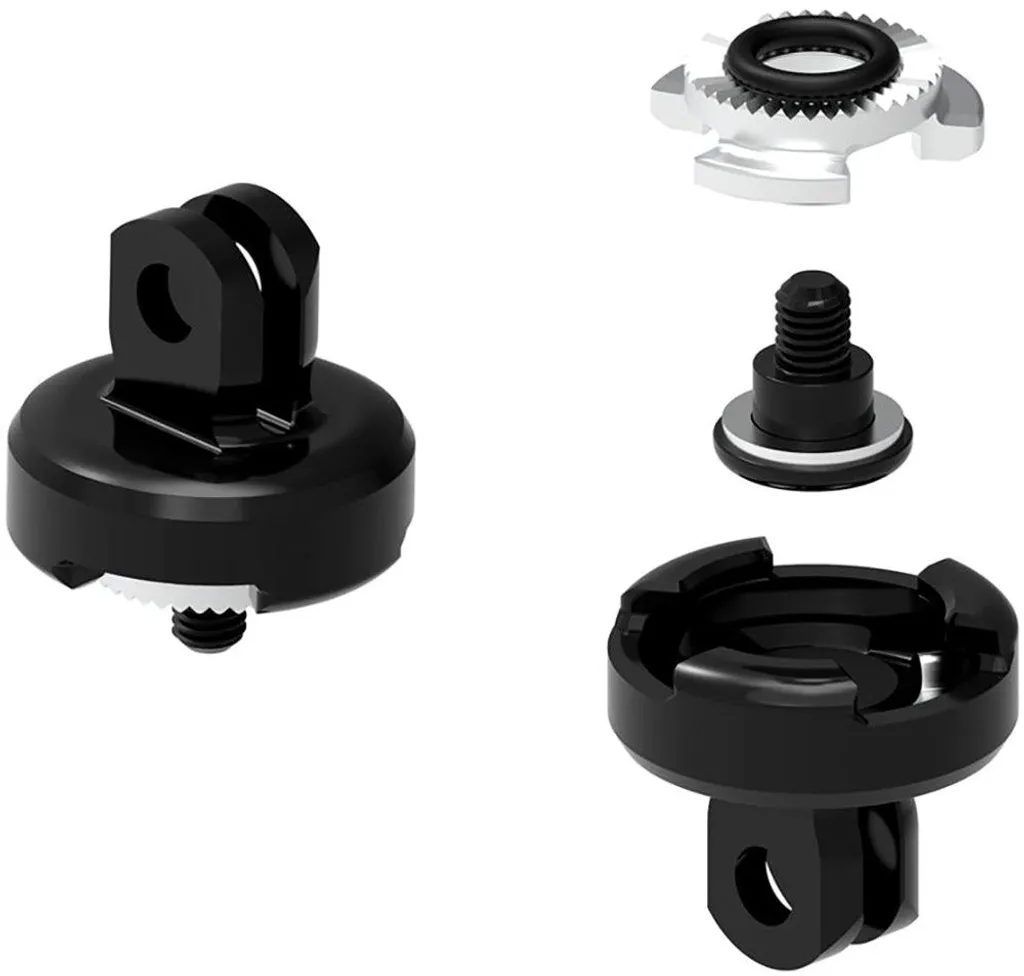 Adaptateur LED Qpro Lezyne Argenté One Size en alliage d'aluminium