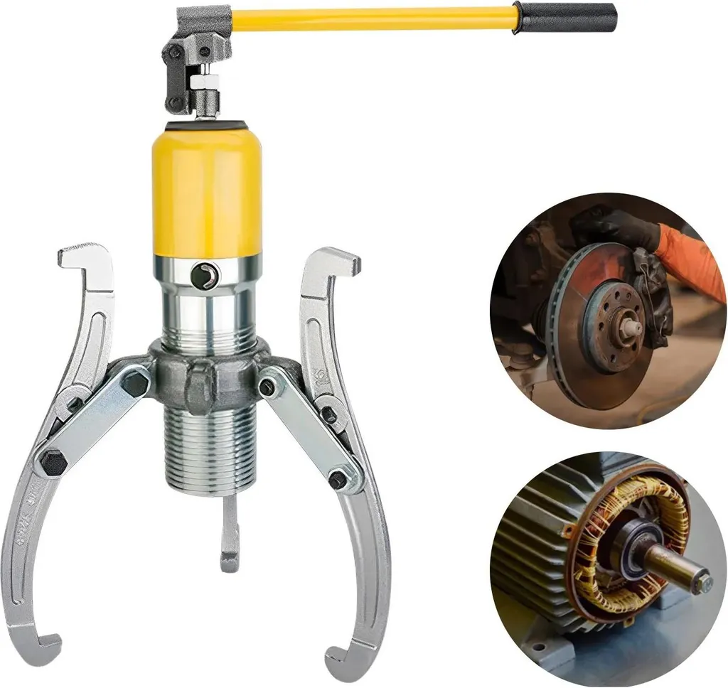 Extracteur hydraulique intégré 20 tonnes en fonte pour roulements