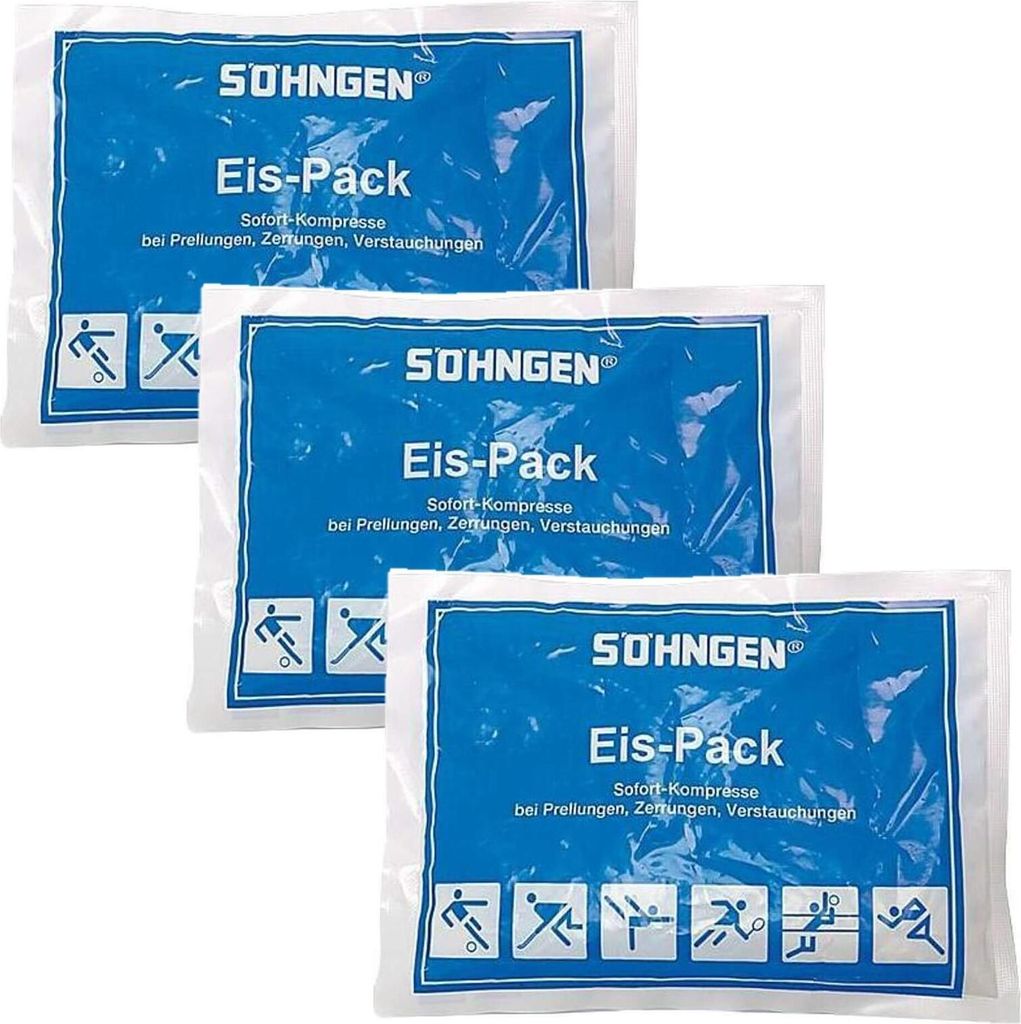 3 Stück Kältepack Eis-Pack Kältekompresse Kühlpack Kühlakku Kälteakku