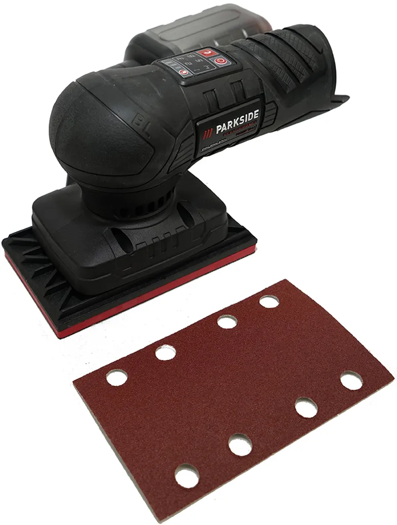 Acquista Parkside Performance PASSP 12-Li 12V - Levigatrice Orbitale - 3