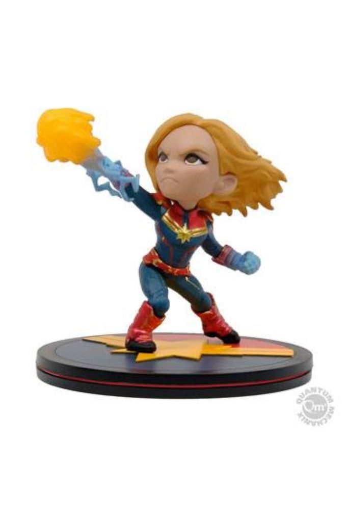 Quantum Mechanix Captain Marvel Q-Fig Diorama Figur 9 cm Produktbild 