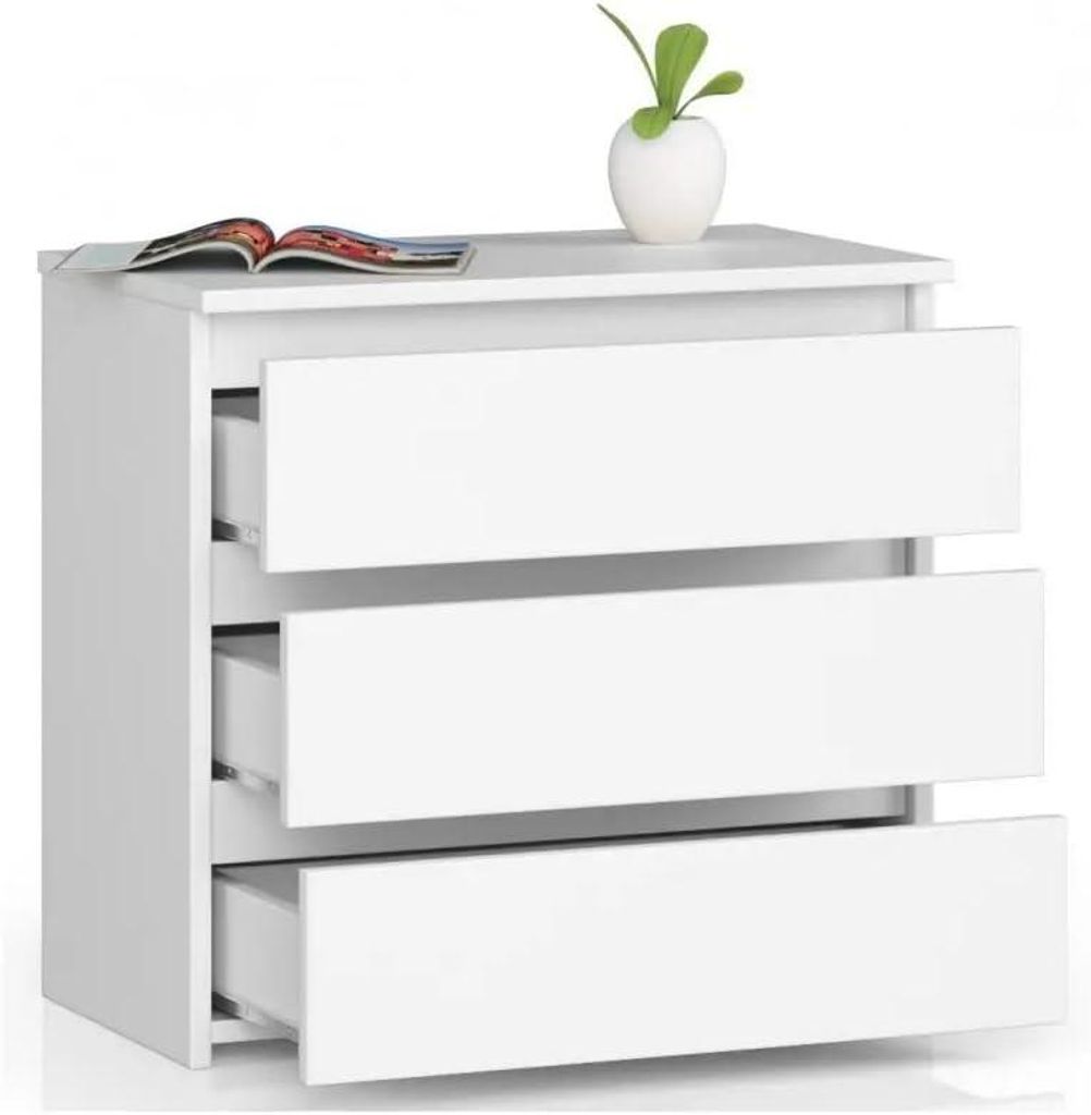 Happy Babies Kommode Set Schubladen Komodenschrank Sideboard| für das Wohnzimmer Schlafzimmer Wohnzimmerschrank | Beistellschrank Holz| Elegantes ...