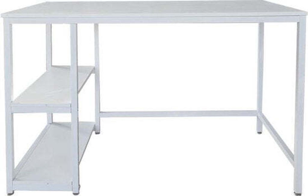 VDD Industrial Vintage Design Schreibtisch, weiß, Metall Produktbild 