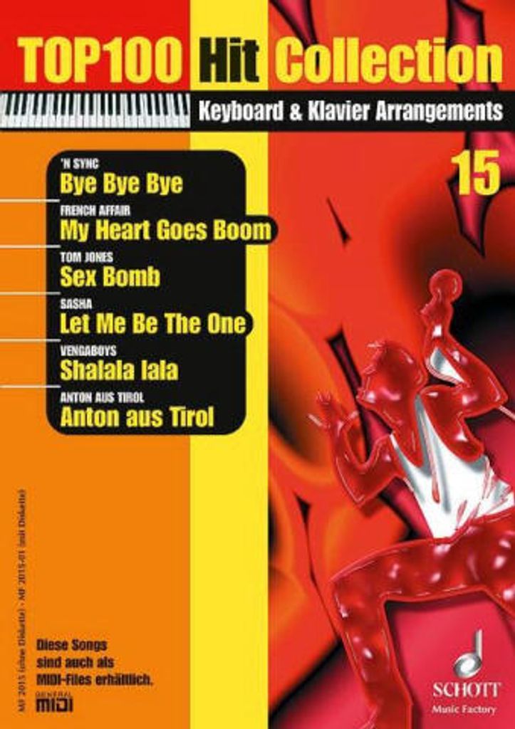 Top 100 Hit Collection Band 15 für Klavier/Keyboard