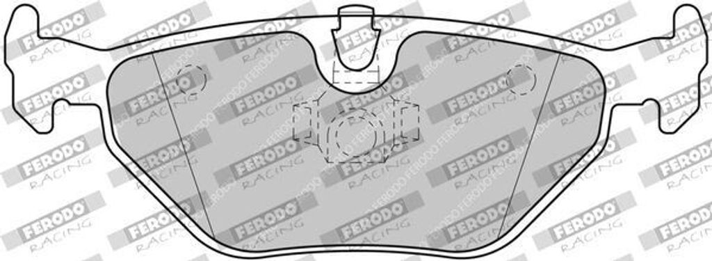 FERODO RACING Bremsbeläge Satz Bremsklötze für BMW 3 Limousine (E46) FDS1301