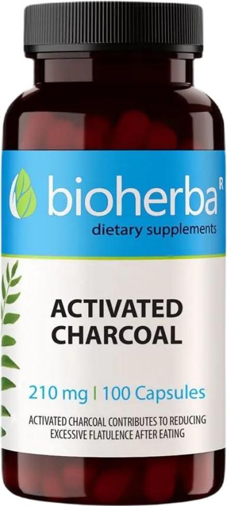 Carbone attivo Bioherba 350 mg Immagine del prodotto 