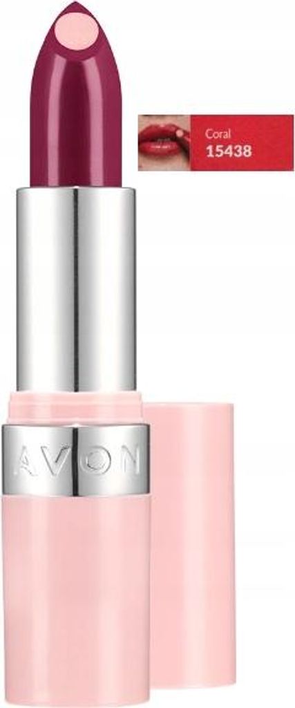 AVON Hydramatic Shine Coral Hyaluronsäure-Lippenstift