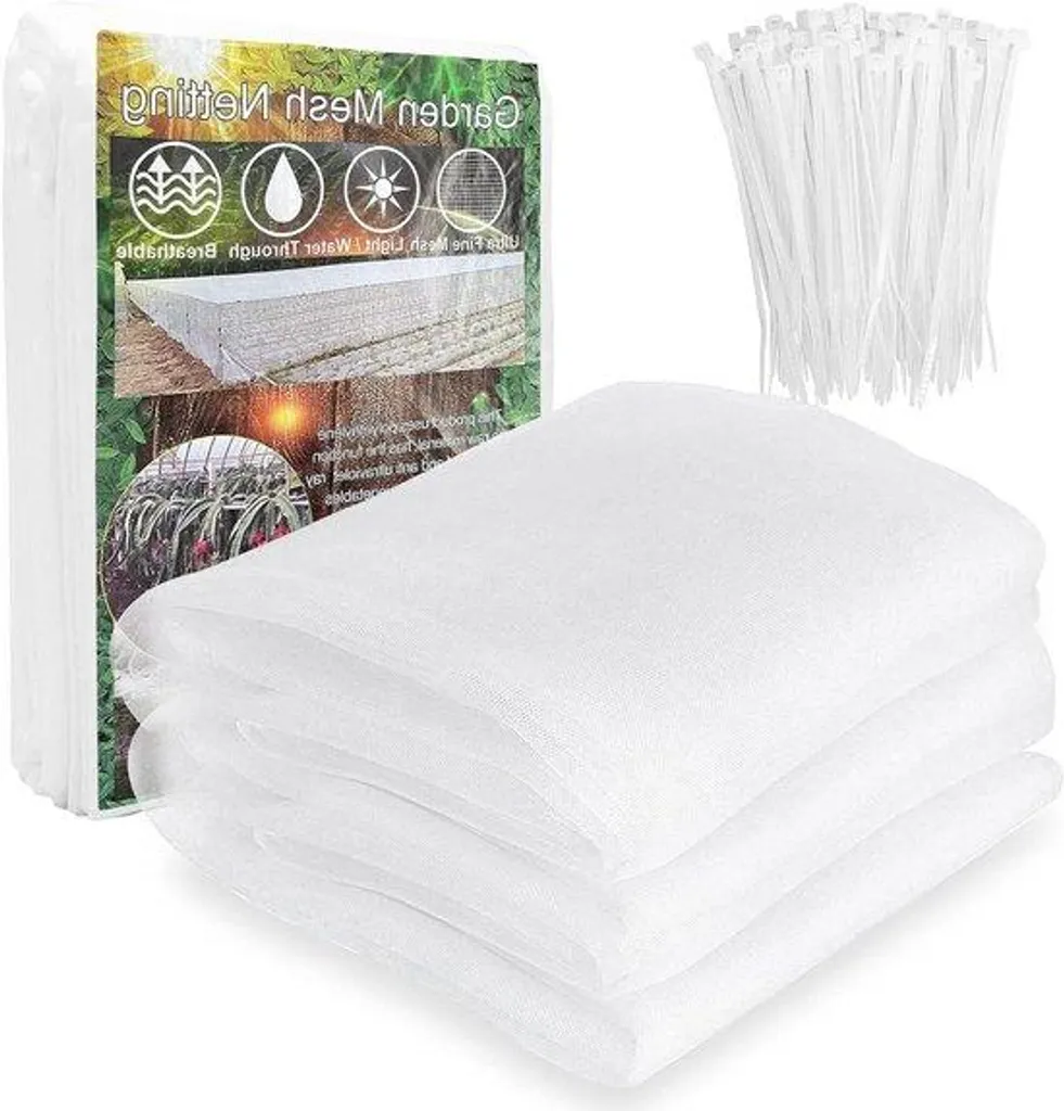 Filet potager anti-nuisibles 2,5x7,5m : stoppez les insectes sans produit