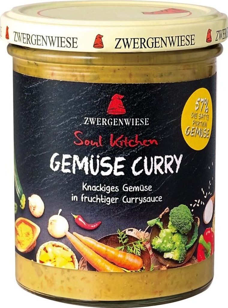 Soul Kitchen - Curry di verdure 370g Immagine del prodotto 