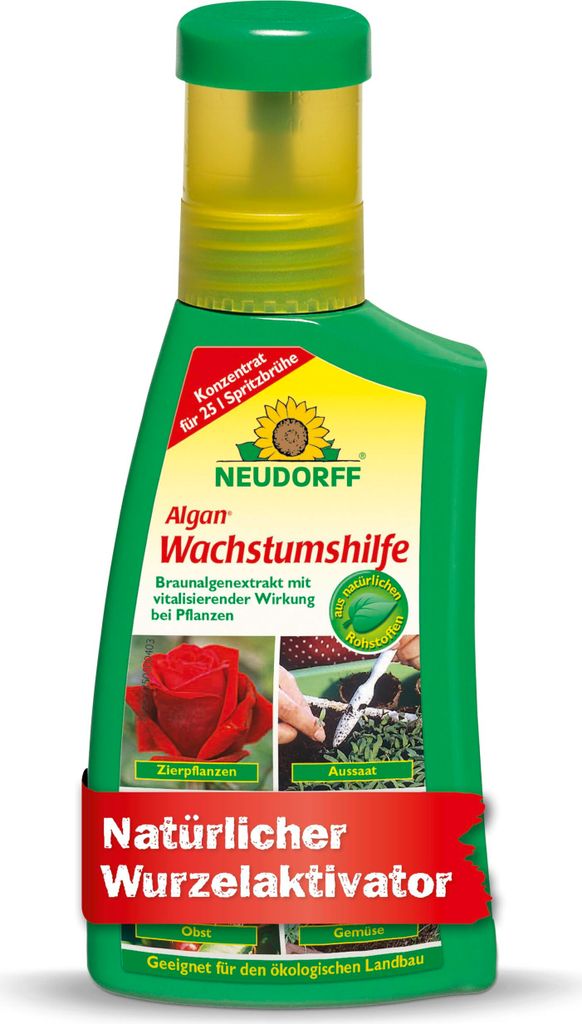 Neudorff Algan Wachstumshilfe 250 ml - natürlicher Produktbild 