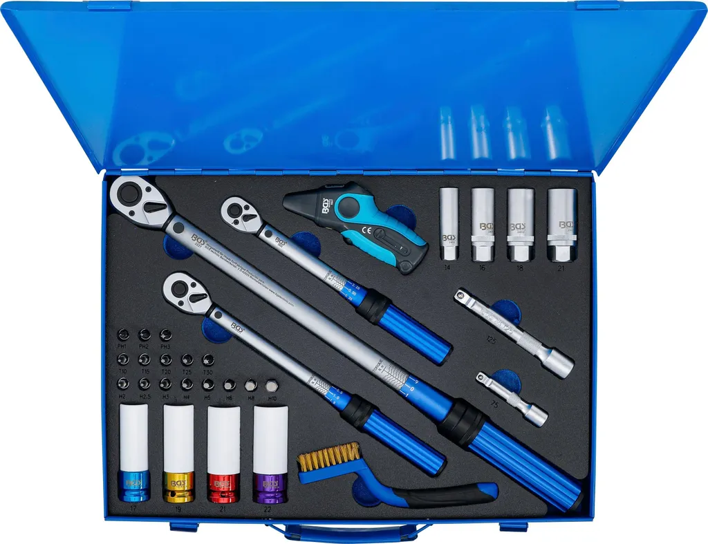 Coffret de clés dynamométriques professionnelles BGS Technic 31 pcs - 4
