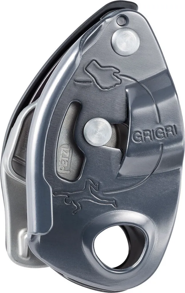 Petzl Grigri Turquoise - Assureur avec Freinage Assisté pour Escalade