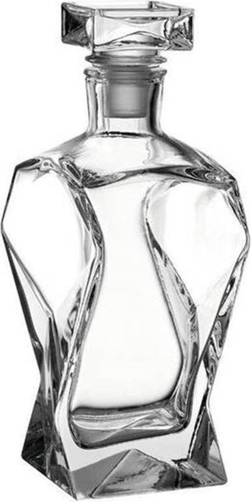 montana Whiskykaraffe :diamond, Karaffe, Whiskyflasche, Glas, Klar, 750 ml, 040833