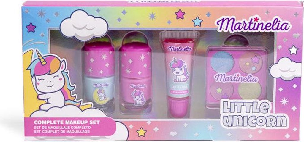 Martinelia | Make-up Set Für Kinder - 4 Teile - 2x3,5 ml - Kindernagellack - Kinderlipgloss