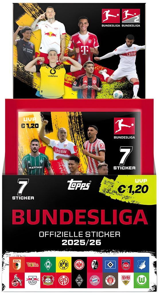 Espositore per la collezione di figurine della Bundesliga Immagine del prodotto 