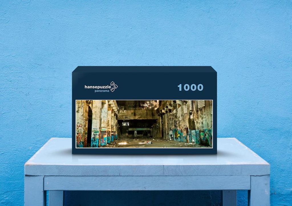 hansepuzzle 65078 - Verlassener Ort Puzzle, 1050 Teile, Industrie, 60,0 x 46,0cm mit hochwertiger Aufbewahrung, Kartonbox & Beutel