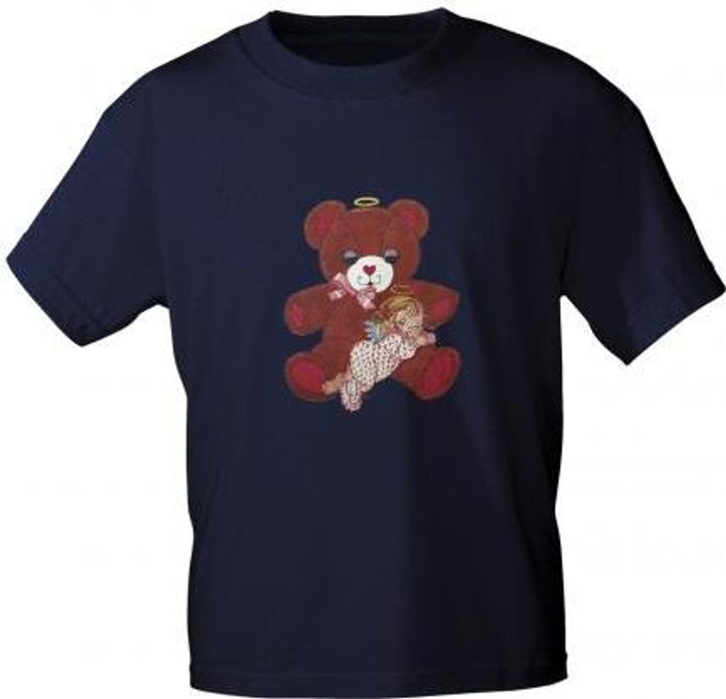 T-Shirt mit Print - Teddy Bär - 06948 - versch. Farben zur Produktbild 