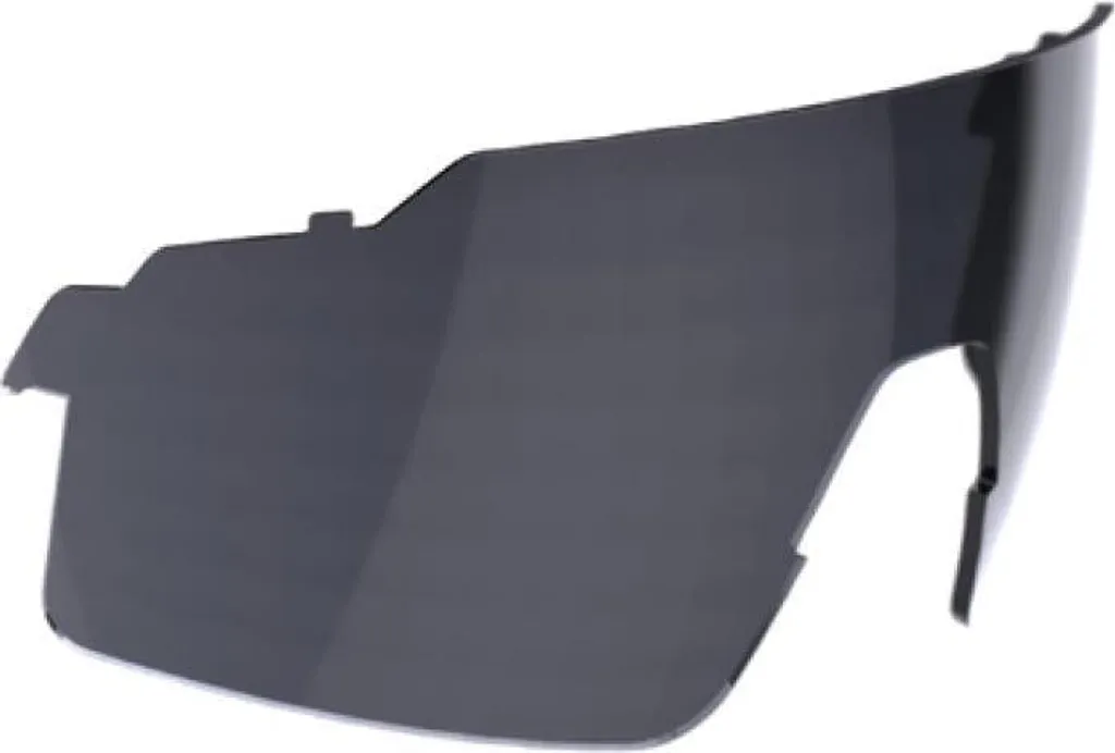 Écran de rechange pour lunettes de vélo BBB FullView HC fumé argent