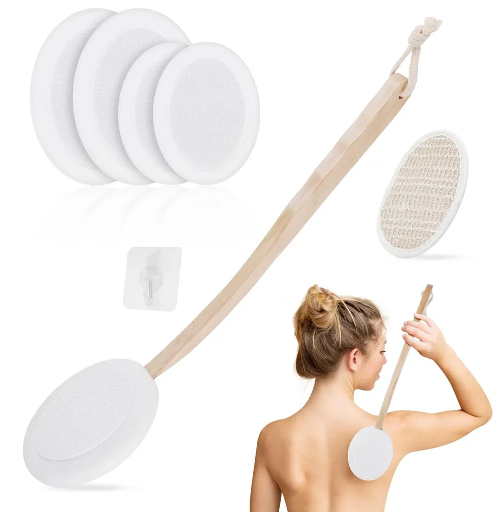 Aide pour appliquer crème dans le dos kit applicateur lotion et soin corps