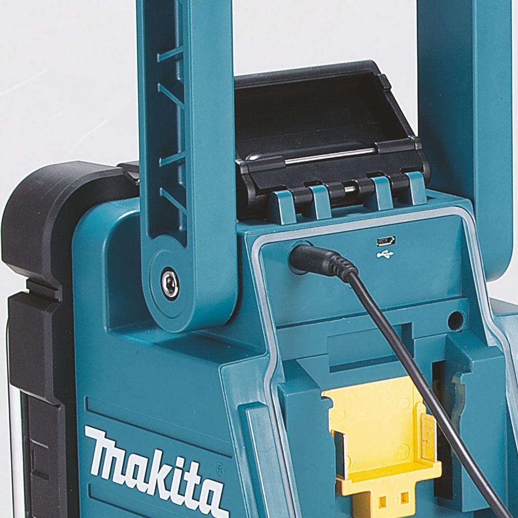 Akumulátorové staveniskové rádio Makita DMR110 Obrázok produktu 11