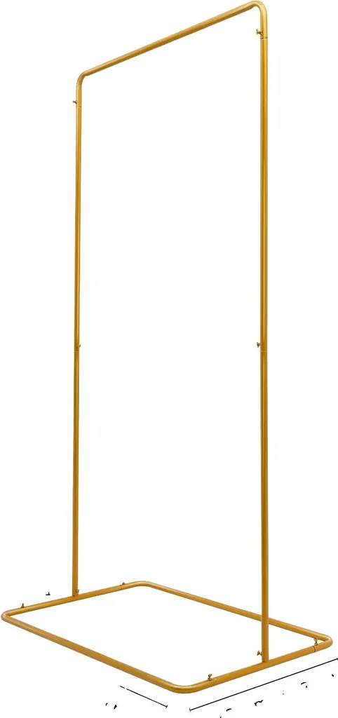 Arche de cérémonie stable en métal or S, solution déco facile et chic