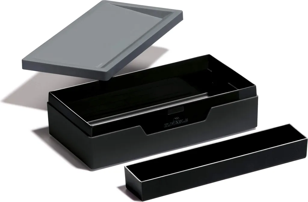 Protégez vos documents A4 : Boîte VARICOLOR® JOB CASE Durable Grise
