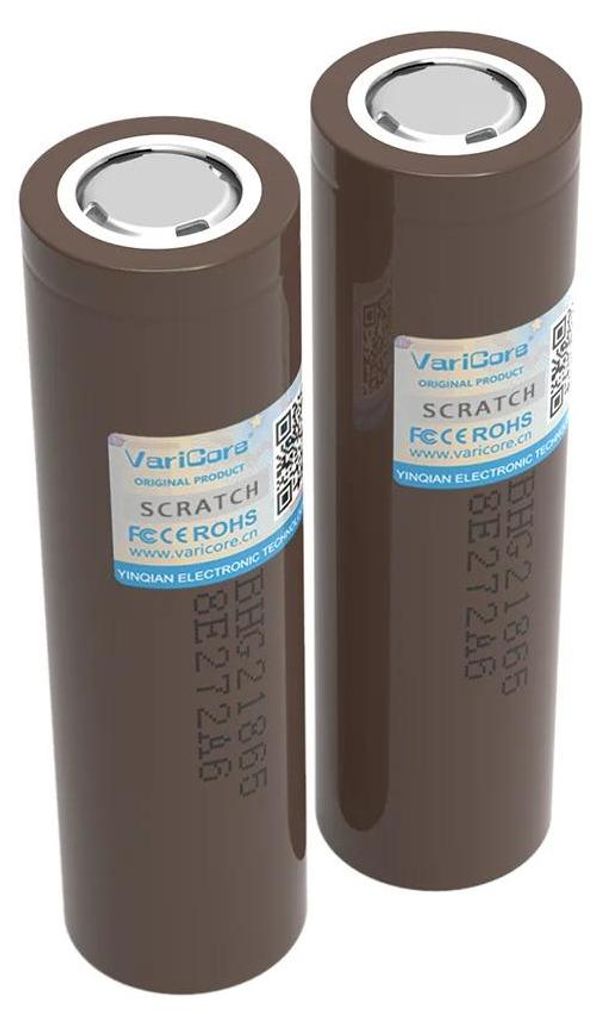 HG2 18650 Akku - Li-Ion Hochstromzelle - 3000mAh 3,7V - 20A Entladestrom - Flat Top - 1000 Stück