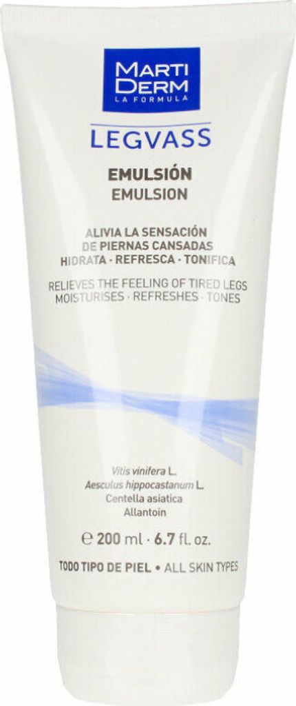 Loción corporal para piernas cansadas Legvass de Martiderm Imagen del producto 