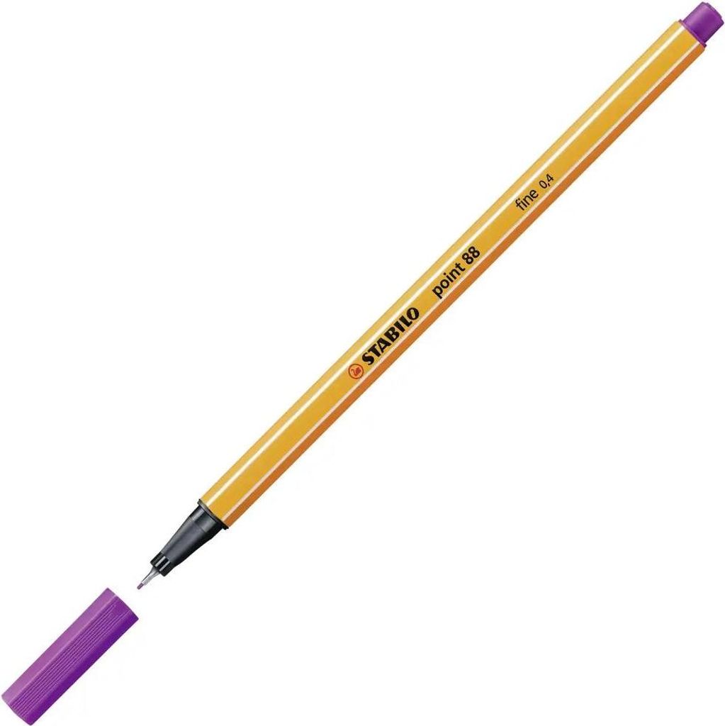 STABILO point 88, orgován, orgován, Oranžová, Šesťhranný, Obrázok produktu 