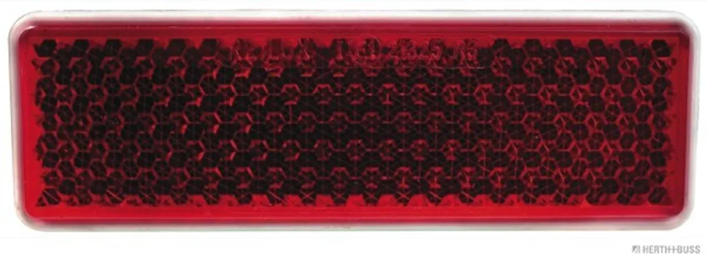 Réflecteur Catadioptre Rouge Rectangulaire Universel à Visser ou Coller