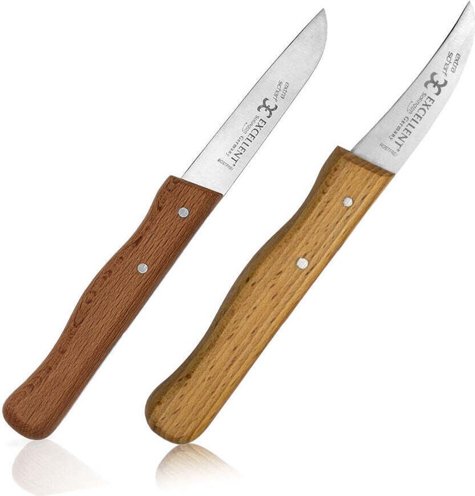 2er Set Solinger Obstmesser & Gemüsemesser gerade & gebogen Produktbild 