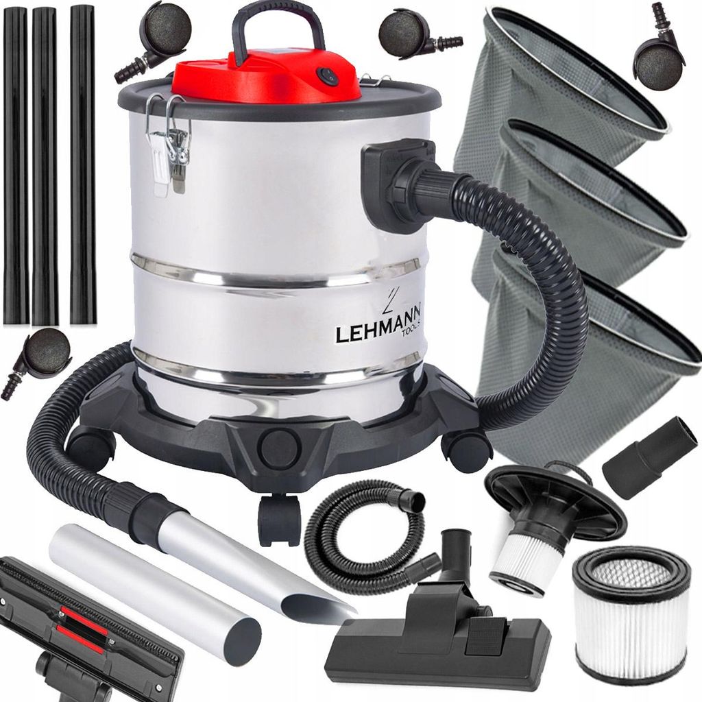 Lehmann Haddo Industrie Staubsauger 2000W 20L Asche, Kamin, Gebläse