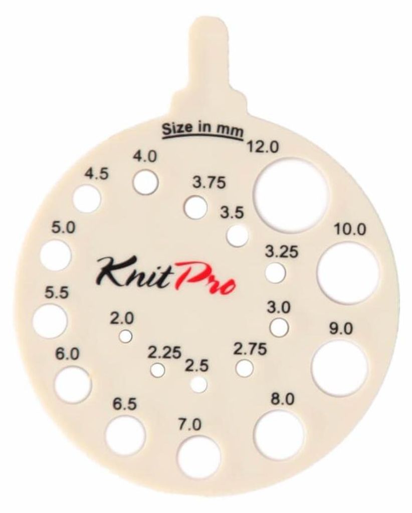 Knitpro Rund-Nadelstärkenmesser / Creme / 10991 Produktbild 
