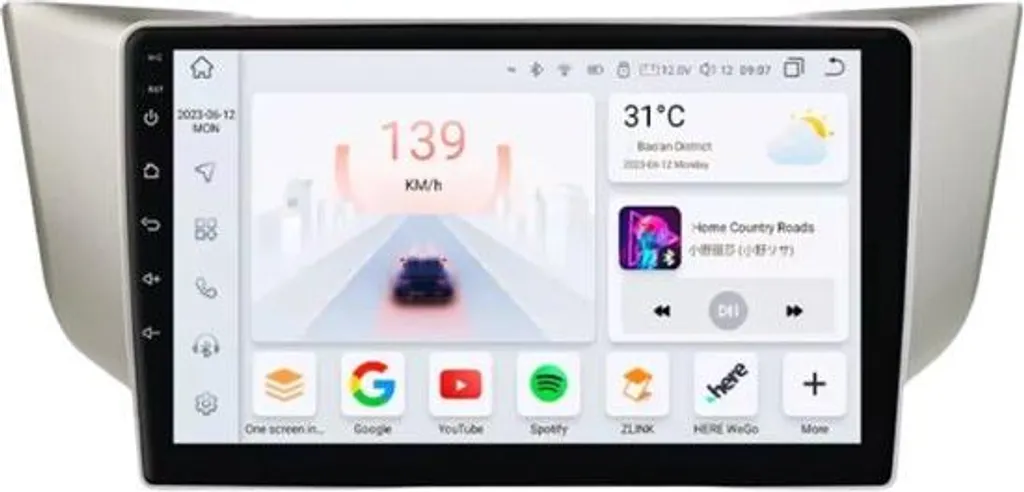 Système GPS Android Lexus RX300 RX330 RX400h - Bluetooth et USB Triple