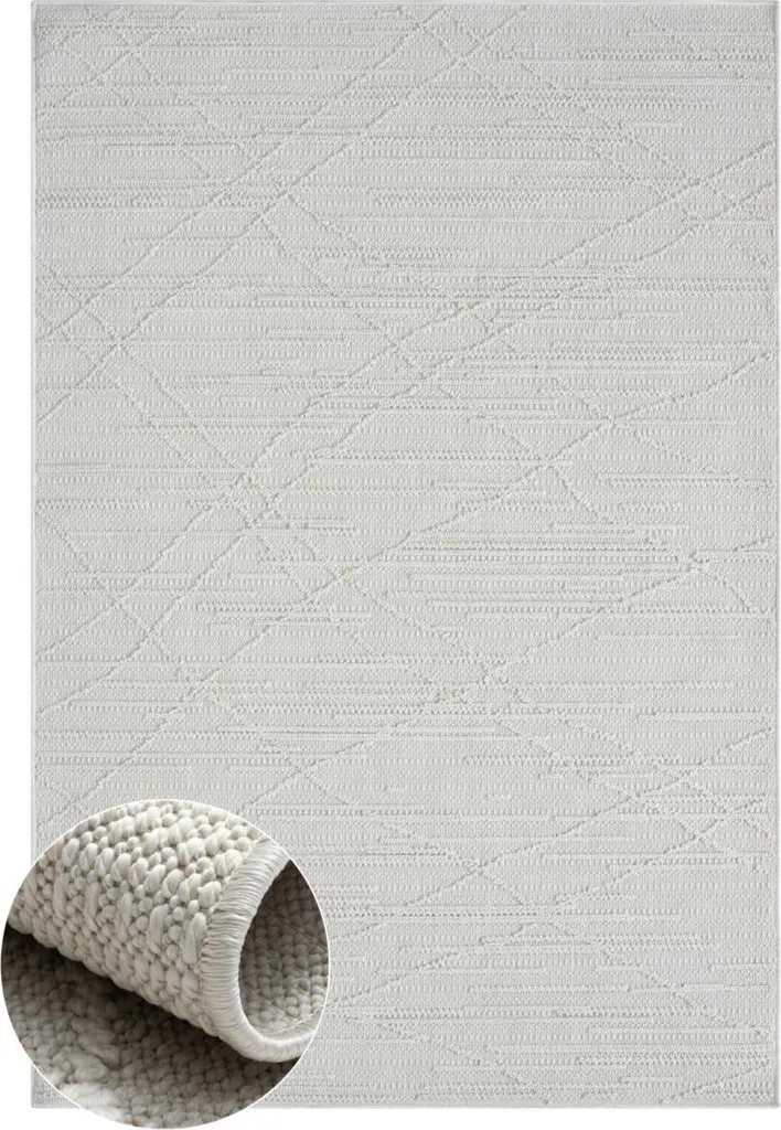 Tapis Velvet Dream cream 80 x 150 cm - Tapis velours intérieur et extérieur