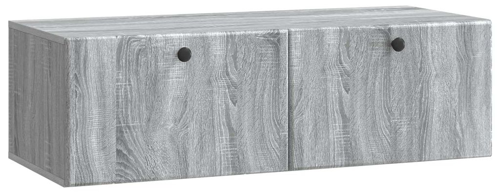 Maison Exclusive - Wandmontierter TV-Schrank 98 x 41 x 30 cm Grau Sonoma