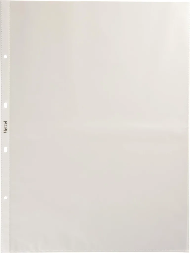 Hetzel A3 Design Sleeves | 100 Copertine 0,08mm PP per Portfolio