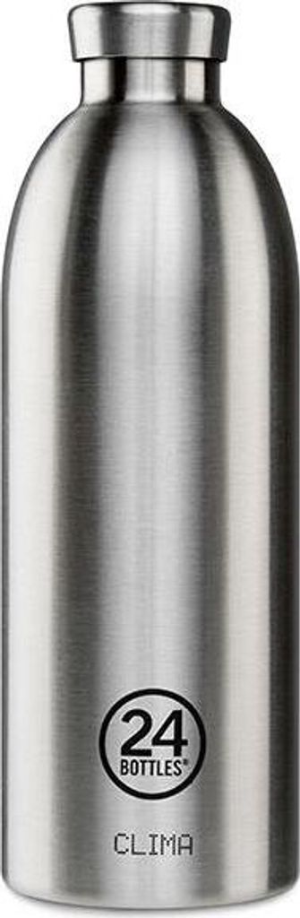 24Bottles  Clima Bottle Brushed Steel 850ml Produktbild 