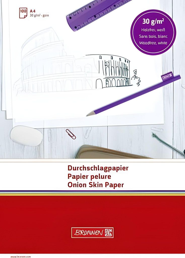BRUNNEN 1032105 Papier autocopiant, A4, 100 feuilles Image du produit 