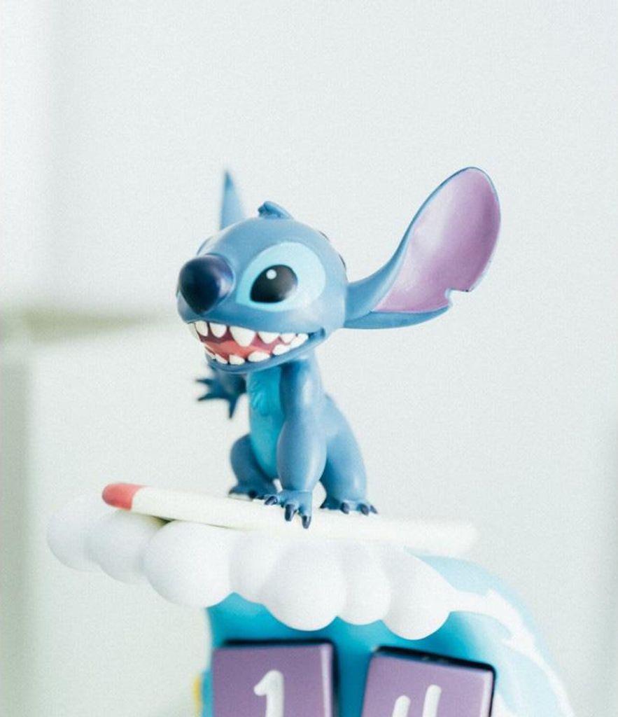 Věčný kalendář 3D surfař v modré barvě s 5 bloky s dny a Obrázek produktu 6