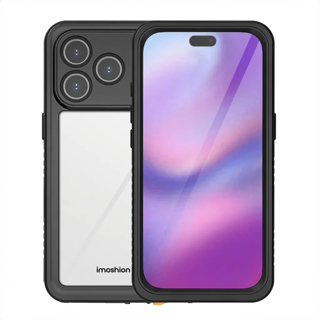 Migliore Custodia iPhone 17 Pro Impermeabile 360 imoshion - Nero